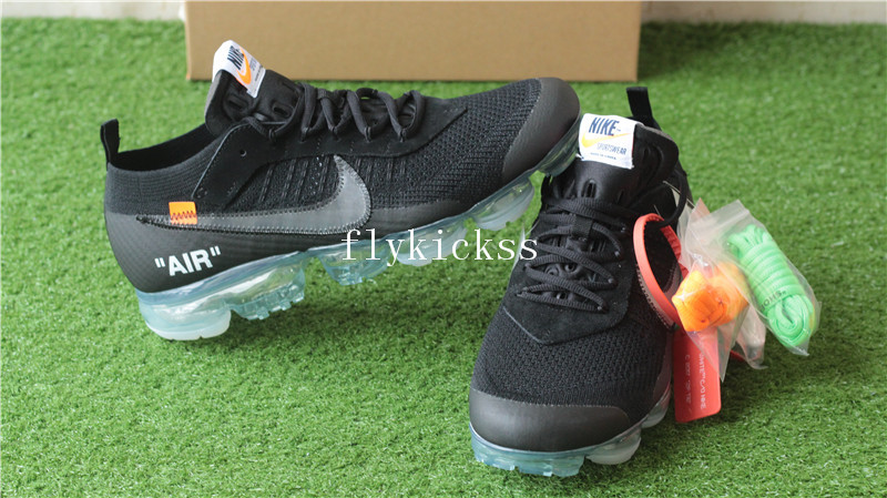 Off White x Nike Air VaporMax Black 2018